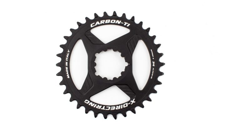 Plato CARBON TI mtb redondo offset 3 mm