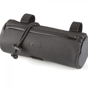 Bolsa delantera GES AREITIO efecto piel negro