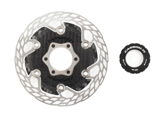 Disco freno CARBON TI X-Rotor AERO Steel Carbon 3 center lock